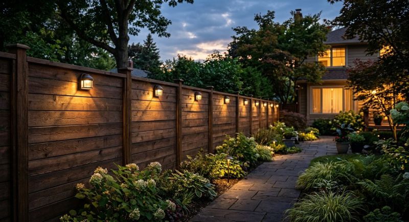 Fence Lighting Installation in Honolulu, HI